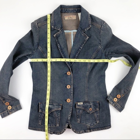 Levi’s Signature Denim Jean Jacket Cooper Buttons Size Small - Picture 5 of 9